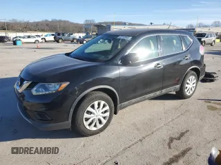 2016 Nissan Rogue SV with VIN 5N1AT2MT6GC826609, listed as a Copart auction lot 43112645 with 178,984 mi miles and Salvage Title. Bid and sale history available at carsss.com. Image 1.