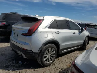 2019 Cadillac XT4 FWD Premium Luxury with VIN 1GYFZCR42KF147440, listed as a Copart auction lot 45549835 with 0 mi miles and Salvage Title. Bid and sale history available at carsss.com. Image 3.