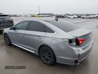 2015 Hyundai Sonata 2.4L Sport with VIN 5NPE34AF8FH208677, listed as a IAAI auction lot 41615270 with 141,639 mi miles. Bid and sale history available at carsss.com. Image 3.