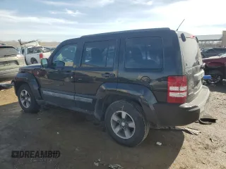 2008 Jeep Liberty Sport with VIN 1J8GN28K98W288135, listed as a Copart auction lot 46678005 with 195,163 mi miles and Salvage Title. Bid and sale history available at DreamBid. Image 2.