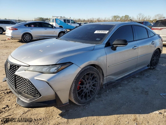 2020 Toyota Avalon XSE with VIN 4T1FZ1FBXLU040948, listed as a Copart auction lot 43630905 with 55,519 mi miles and Salvage Title. Bid and sale history available at carsss.com. Image 1.