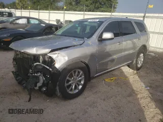 2018 Dodge Durango SXT z VIN 1C4RDHAG4JC254493, wystawiony jako Copart lot #45273185 z przebiegiem 60 604 mil mil oraz Nie do naprawy • Non repairable. Historia ofert i sprzedaży dostępna na DreamBid. Obrazek 1.