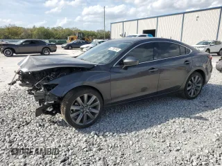 2021 Mazda 6 Grand Touring with VIN JM1GL1TY5M1617035, listed as a Copart auction lot 47782345 with 47,834 mi miles and Non Repairable. Bid and sale history available at carsss.com. Image 1.
