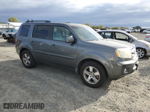 2009 Honda Pilot EX-L with VIN 5FNYF48609B016800, listed as a Copart auction lot 48829835 with 233,894 mi miles and Clean Title. Bid and sale history available at carsss.com. Image 4.
