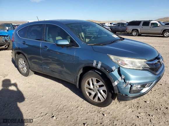 2015 Honda CR-V EX with VIN 2HKRM3H57FH555908, listed as a Copart auction lot 50226745 with 101,417 mi miles and Salvage Title. Bid and sale history available at carsss.com. Image 4.