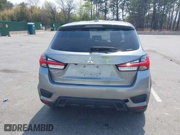 2020 Mitsubishi Outlander Sport ES 2.0 with VIN JA4AR3AU5LU016702, listed as a IAAI auction lot 42094624 with 104,067 mi miles. Bid and sale history available at carsss.com. Image 16.
