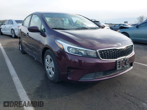 2017 Kia Forte LX with VIN 3KPFL4A79HE153371, listed as a IAAI auction lot 41620185 with 79,329 mi miles and . Bid and sale history available at carsss.com. Image 1.