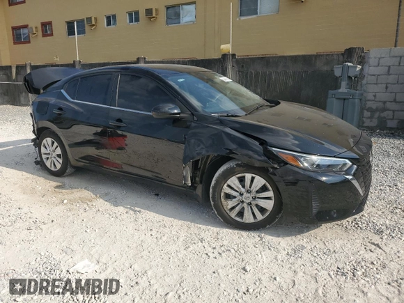 2024 Nissan Sentra S with VIN 3N1AB8BV2RY376985, listed as a Copart auction lot 53404155 with 5,820 mi miles and Non Repairable. Bid and sale history available at DreamBid. Image 4.