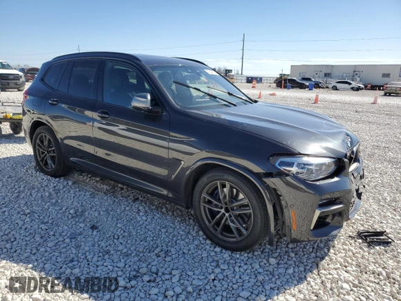 2020 BMW X3 M40i with VIN 5UXTY9C04L9B81904, listed as a Copart auction lot 42249615 with Not Provided miles and Salvage Title. Bid and sale history available at DreamBid. Image 4.