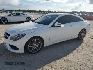 2017 Mercedes-Benz E-Class E 400 with VIN WDDKJ6FBXHF357072, listed as a Copart auction lot 73848914 with 0 mi miles and Salvage Title. Bid and sale history available at carsss.com. Image 1.