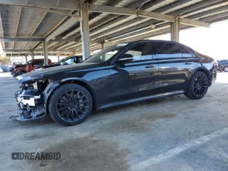 2023 Mercedes-Benz S-Class S 580 with VIN W1K6G7GB9PA176965, listed as a Copart auction lot 48893445 with 27,174 mi miles and Salvage Title. Bid and sale history available at carsss.com. Image 1.