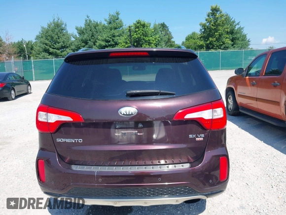 2014 Kia Sorento SX Limited with VIN 5XYKW4A76EG494568, listed as a IAAI auction lot 42655032 with 154,031 mi miles and . Bid and sale history available at DreamBid. Image 16.