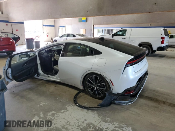 2023 Toyota Prius LE with VIN JTDADABU2P3000654, listed as a Copart auction lot 51953505 with 27,946 mi miles and Salvage Title. Bid and sale history available at DreamBid. Image 2.