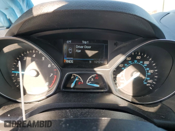 2016 Ford Escape Titanium with VIN 1FMCU0JX5GUB95220, listed as a Copart auction lot 48176575 with 121,210 mi miles and Salvage Title. Bid and sale history available at carsss.com. Image 9.