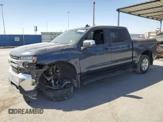 2020 Chevrolet Silverado 1500 LT with VIN 3GCPWCED6LG343695, listed as a Copart auction lot 48911365 with 47,640 mi miles and Salvage Title. Bid and sale history available at carsss.com. Image 1.