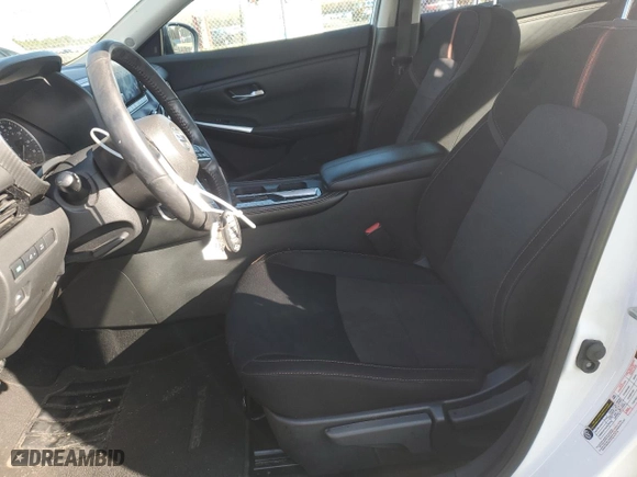 2020 Nissan Sentra SR with VIN 3N1AB8DV4LY299654, listed as a Copart auction lot 51071195 with 46,092 mi miles and Salvage Title. Bid and sale history available at carsss.com. Image 7.