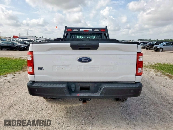 2022 Ford F-150 XL with VIN 1FTMF1C56NKD24644, listed as a Copart auction lot 63307315 with 64,704 mi miles and Salvage title. Bid and sale history available at DreamBid. Image 10.