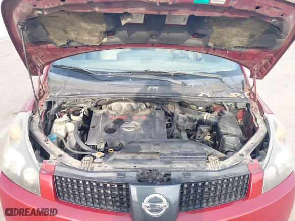 2005 Nissan Quest with VIN 5N1BV28U15N138844, listed as a IAAI auction lot 42005350 with 187,244 mi miles. Bid and sale history available at carsss.com. Image 10.