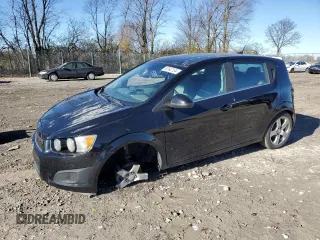 2012 Chevrolet Sonic LT z VIN 1G1JD6SB9C4109413, wystawiony jako Copart lot #82342134 z przebiegiem 154 294 mil mil oraz Czysty tytuł • Clean title. Historia ofert i sprzedaży dostępna na DreamBid. Obrazek 1.