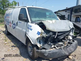 2011 Chevrolet Express Cargo with VIN 1GCWGGCA2B1129681, listed as a IAAI auction lot 42108056 with Not provided miles and . Bid and sale history available at DreamBid. Image 1.
