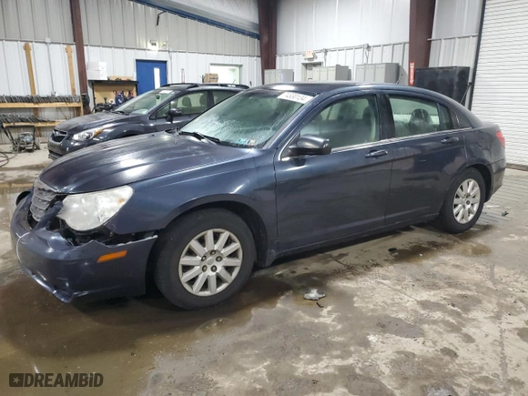 2008 Chrysler Sebring LX with VIN 1C3LC46J88N138612, listed as a Copart auction lot 74330134 with 124,240 mi miles and Salvage Title. Bid and sale history available at carsss.com. Image 1.