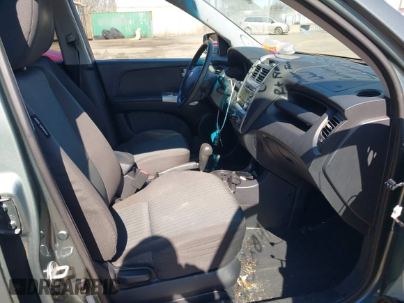 2009 Kia Sportage LX with VIN KNDJF723897635507, listed as a IAAI auction lot 41738092 with 159,850 mi miles. Bid and sale history available at carsss.com. Image 5.