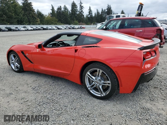 2016 Chevrolet Corvette 3LT with VIN 1G1YF2D7XG5101881, listed as a Copart auction lot 72648924 with 30,078 mi miles and Salvage Title. Bid and sale history available at carsss.com. Image 2.