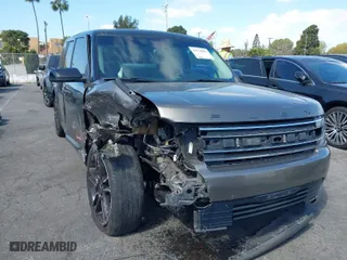 2014 Ford Flex SEL with VIN 2FMGK5C87EBD15046, listed as a IAAI auction lot 41719837 with 140,461 mi miles. Bid and sale history available at carsss.com. Image 1.
