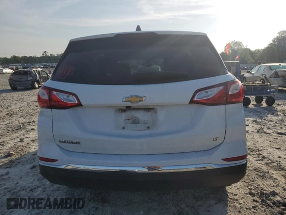 2021 Chevrolet Equinox LT with VIN 3GNAXKEV9MS161050, listed as a Copart auction lot 55270165 with 114,054 mi miles and Salvage title. Bid and sale history available at DreamBid. Image 6.