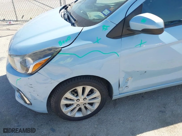 2016 Chevrolet Spark LT with VIN KL8CD6SA3GC538672, listed as a IAAI auction lot 41599131 with 17,316 mi miles. Bid and sale history available at carsss.com. Image 12.