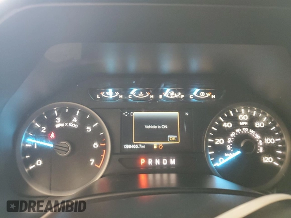 2018 Ford F-150 XL with VIN 1FTEW1E51JFD24037, listed as a Copart auction lot 59372655 with 98,465 mi miles and Salvage title. Bid and sale history available at DreamBid. Image 9.
