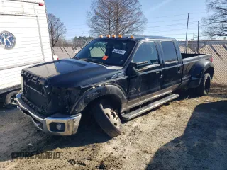 2011 Ford Super Duty F-450 DRW XL with VIN 1FT8W4DT1BEA54796, listed as a Copart auction lot 43146965 with 308,364 mi miles and Salvage Title. Bid and sale history available at carsss.com. Image 1.