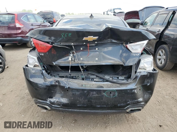 2016 Chevrolet Impala LTZ z VIN 2G1145S3XG9115811, wystawiony jako Copart lot #56961445 z przebiegiem 114 389 mil mil oraz Szkoda całkowita • Salvage title. Historia ofert i sprzedaży dostępna na DreamBid. Obrazek 6.