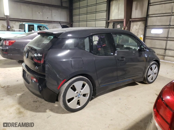 2015 BMW i3 with VIN WBY1Z4C57FV504564, listed as a Copart auction lot 37038723 with 0 mi miles. Bid and sale history available at carsss.com. Image 3.