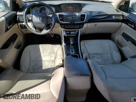 2016 Honda Accord Sedan LX with VIN 1HGCR2F37GA123090, listed as a Copart auction lot 52642525 with 133,997 mi miles and Salvage Title. Bid and sale history available at carsss.com. Image 8.