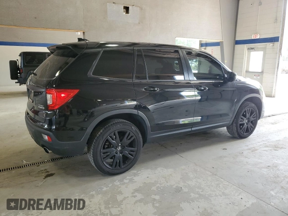 2021 Honda Passport Sport with VIN 5FNYF8H28MB044003, listed as a Copart auction lot 59773225 with 60,855 mi miles and Salvage title. Bid and sale history available at DreamBid. Image 3.