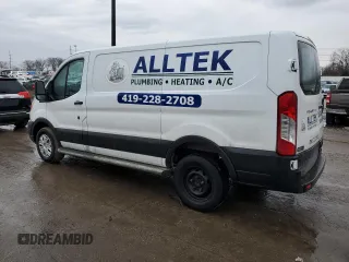 2021 Ford Transit Cargo with VIN 1FTBR1Y84MKA43992, listed as a Copart auction lot 54079785 with 66,124 mi miles and Salvage Title. Bid and sale history available at carsss.com. Image 2.
