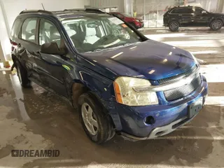 2008 Chevrolet Equinox LS with VIN 2CNDL13F386313198, listed as a IAAI auction lot 41684305 with 123,683 mi miles. Bid and sale history available at carsss.com. Image 1.