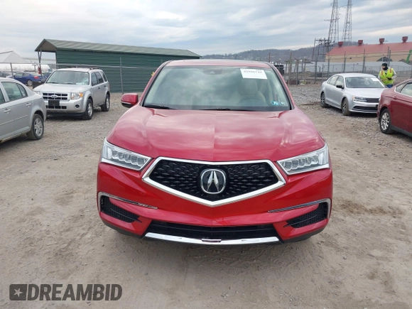 2020 Acura MDX with VIN 5J8YD4H33LL057651, listed as a IAAI auction lot 41886742 with 45,351 mi miles. Bid and sale history available at carsss.com. Image 13.