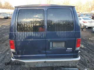 2001 Ford Econoline Passenger XL with VIN 1FBSS31L41HA97689, listed as a Copart auction lot 42326915 with 131,072 mi miles and Salvage title. Bid and sale history available at DreamBid. Image 6.