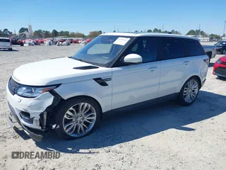 2017 Land Rover Range Rover Sport SE with VIN SALWG2FVXHA143864, listed as a IAAI auction lot 41855429 with 105,323 mi miles. Bid and sale history available at carsss.com. Image 2.