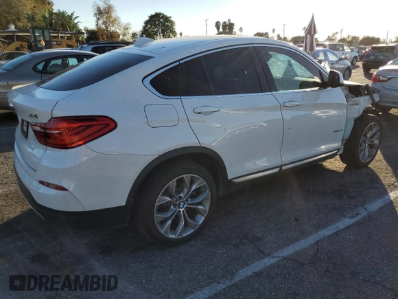 2016 BMW X4 xDrive28i with VIN 5UXXW3C59G0R21406, listed as a Copart auction lot 37815274 with 109,407 mi miles. Bid and sale history available at carsss.com. Image 3.
