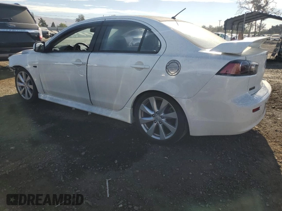 2013 Mitsubishi Lancer GT with VIN JA32U8FW6DU022279, listed as a Copart auction lot 78751474 with 139,136 mi miles and Salvage Title. Bid and sale history available at carsss.com. Image 2.