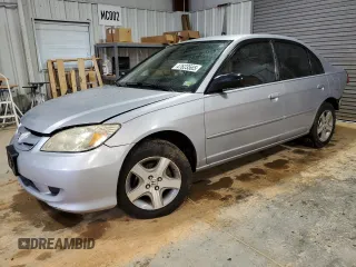 2004 Honda Civic VP with VIN 2HGES16364H588674, listed as a Copart auction lot 47623565 with 118,979 mi miles and Salvage Title. Bid and sale history available at carsss.com. Image 1.