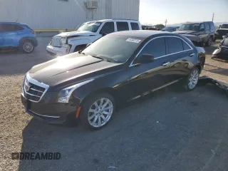 2017 Cadillac ATS Sedan RWD with VIN 1G6AA5RXXH0162604, listed as a Copart auction lot 48382215 with 43,794 mi miles and Salvage Title. Bid and sale history available at carsss.com. Image 1.