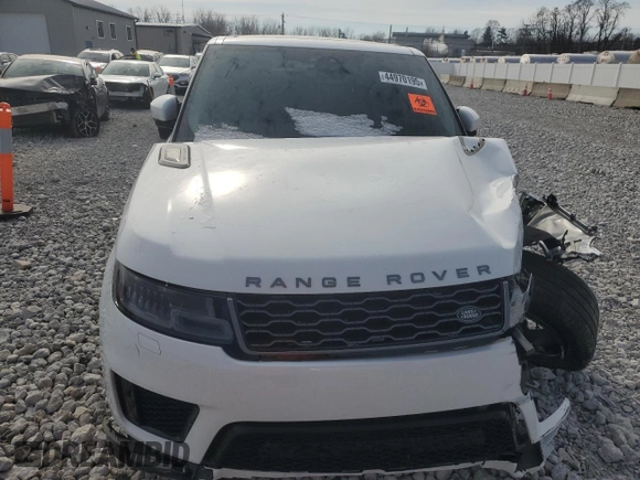 2022 Land Rover Range Rover Sport HSE Silver Edition z VIN SALWR2SU9NA224485, wystawiony jako Copart lot #44970195 z przebiegiem Nie podano mil oraz Szkoda całkowita • Salvage title. Historia ofert i sprzedaży dostępna na DreamBid. Obrazek 5.