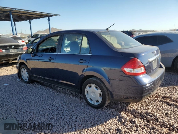 2008 Nissan Versa 1.8 S with VIN 3N1BC11E78L385445, listed as a Copart auction lot 44323285 with 79,185 mi miles and Salvage Title. Bid and sale history available at carsss.com. Image 2.
