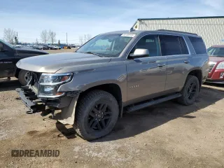 2017 Chevrolet Tahoe LT with VIN 1GNSKBKC9HR225022, listed as a Copart auction lot 53150375 with 138,105 mi miles and Salvage Title. Bid and sale history available at DreamBid. Image 1.