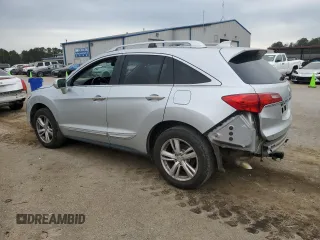 2015 Acura RDX Tech Pkg with VIN 5J8TB3H51FL013762, listed as a Copart auction lot 50046165 with 137,143 mi miles and Salvage Title. Bid and sale history available at carsss.com. Image 2.