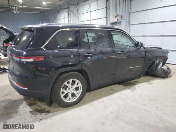 2023 Jeep Grand Cherokee Limited with VIN 1C4RJHBG0PC535898, listed as a Copart auction lot 86173064 with 28,110 mi miles and Salvage Title. Bid and sale history available at carsss.com. Image 3.